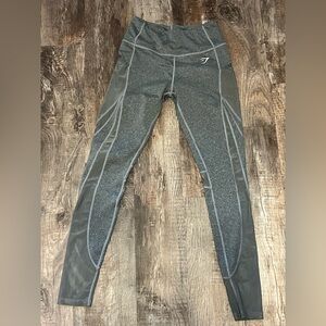 Gymshark Size Medium Heathered Gray Leggings